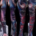 fotó a szürrealizmus tetoválásról 2018.02.10. №039 - Díszítő tetoválás -