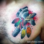 Fotó a rajz Tomahawk tetoválásról 2018.11.06. №004 - fotó Tomahawk tetoválás -