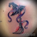 fotó boszorkány tetoválás № 925 - a minta egyedi változata, amely sikeresen használható átalakítására és alkalmazására tetováló boszorkány inkvizícióként