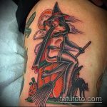 fotó a boszorkány tetoválásról # 536 - a minta egyedülálló változata, amely sikeresen használható a boszorkány tetoválás átalakítására és alkalmazására