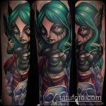 fotó a boszorkány tetoválásról # 253 - a minta hűvös változata, amely könnyen használható a rúnák átalakítására és alkalmazására, mint egy boszorkány tetoválás