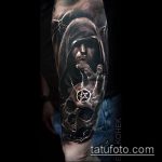 fotó a boszorkány tetoválásról # 852 - a minta hűvös változata, amely sikeresen használható a rúnák boszorkánytetoválásként történő átalakítására és alkalmazására