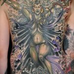 fotó a boszorkány tetoválásról, 755. sz. - a kép hűvös változata, amelyet sikeresen lehet használni a boszorkány tetoválásaként a seprűnyélben