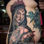 fotó a 139 -es boszorkány tetoválásról - a minta méltó változata, amelyet sikeresen lehet használni a boszorkány tetoválásként a karon