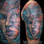 fotó a 439 -es számú boszorkánytetoválásról - a minta egyedi változata, amely jól használható a boszorkány tetoválásaként a seprűnyél módosítására és alkalmazására