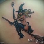 fotó boszorkány tetoválás №859 - a kép hűvös változata, amely sikeresen használható a boszorkány átalakítására és tetoválásként való alkalmazására tűzerdőben