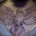 fotó a veréb tetoválásról # 207 - a minta hűvös változata, amely jól használható a régi iskolai veréb tetoválásához és feldolgozásához