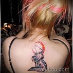 fotó az üvöltő farkas tetoválásról, 225. sz. - a minta méltó változata, amely sikeresen használható egy üvöltő farkas tetoválási rajzfilmként történő megváltoztatásához és rajzolásához