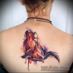 fénykép egy üvöltő farkas tetoválásról, 663. szám - a minta egyedülálló változata, amely könnyen használható a holdon üvöltő farkas átalakítására és alkalmazására, mint tetoválás