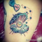 kagyló gyöngy tetoválással 3