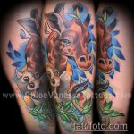 Fajna wersja wykonanej żyrafy tatuażowej - rysunek nadaje się do żyrafy tatuażowej mała żyrafa tatuażowa monochromatyczna