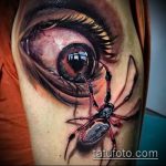 Eredeti példa egy kész bogár tetoválásra - a rajz betűbogár tetováláshoz alkalmas