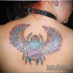 A kész bogár tetoválás eredeti változata - a rajz alkalmas a biomechanikai bogár tetoválásra