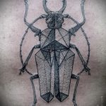 A kész bogár tetoválás hűvös változata - a rajz alkalmas egy skarabeus bogár tetováláshoz