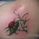 A kész bogár tetoválás hűvös változata - a rajz alkalmas egy bogár tetoválásra az ujján