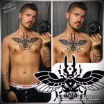 Eredeti példa egy bogár tetoválásra - a rajz alkalmas a kar bogár tetoválására