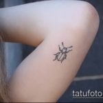 A bogár tetoválás tesztpéldája - a rajz alkalmas bogár tetoválásra az ujján