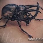 A kész bogár tetoválás eredeti változata - a rajz alkalmas bogár tetoválásra a vállán