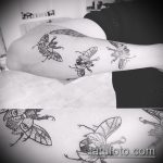 A kész bogár tetoválás tesztverziója - a rajz biomechanikai bogár tetováláshoz alkalmas