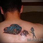 A bogár tetoválás remek példája - a rajz alkalmas májusi bogár tetováláshoz