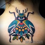 A meglévő bogár tetoválás érvényes változata - a rajz betűbogár tetováláshoz alkalmas