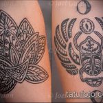 A bogár tetoválás menő változata elkészült - a rajz alkalmas a bogár tetoválására a karon