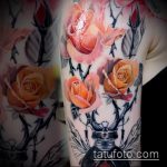 Jó példa a kész bogár tetoválásra - a rajz alkalmas bogár tetoválásra a vállán