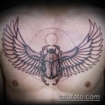 Eredeti példa egy bogár tetoválásra - a rajz alkalmas bogár tetoválásra