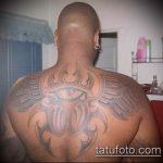 Eredeti példa egy meglévő bogár tetoválásra - a rajz bogár tetováláshoz alkalmas