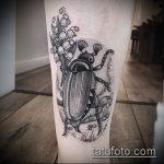 A kész bogár tetoválás eredeti változata - a rajz alkalmas egy skarabeus bogár tetováláshoz