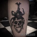 Egy meglévő bogár tetoválás tesztpéldája - a rajz egy bogárbogár tetováláshoz alkalmas