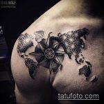 A csillag tetoválás képe a kulcscsonton # 179 a minta klassz változata, amely jól használható átalakítására és csillagtetoválásként történő alkalmazására a kulcscsonton és a térden