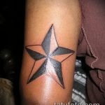 Példa egy csillag tetoválásra a könyökön - a rajz alkalmas csillag tetoválásra a könyökön 4 betű