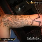 Egy remek példa a könyökön lévő csillag tetoválásra - a rajz alkalmas a könyök csillag tetoválására