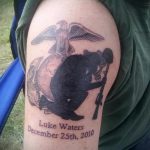 fénykép a katonai tetoválásról 951. sz.