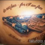 fotó a 588 -as katonai tetoválásról - a kép méltó változata, amely sikeresen használható felülvizsgálatra és alkalmazásra katonai tetoválásként a karon