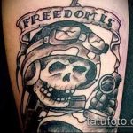 fotó a 853. számú katonai tetoválásról - a minta egyedi változata, amely könnyen használható felülvizsgálathoz és haditengerészeti tetováláshoz