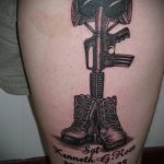 fotó a 124 -es számú katonai tetoválásról - a minta hűvös változata, amely sikeresen használható felülvizsgálatra és alkalmazásra katonai denevér tetoválásának képeként