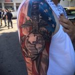 fotó a 424 -es katonai tetoválásról - a rajz méltó változata, amely könnyen használható felülvizsgálathoz és tetováláshoz, mint katonai hírszerzés