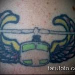 fotó a 250 -es számú katonai tetoválásról - a minta hűvös változata, amely sikeresen használható a katonai hírszerzés feldolgozására és alkalmazására