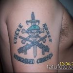 fotó a 228 -as katonai tetoválásról - a rajz méltó változata, amely sikeresen használható felülvizsgálatra és alkalmazásra tetováló katonai hírszerző denevérként