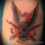 fotó a katonai tetoválásról # 841 - a minta exkluzív változata, amely jól használható a katonai hírszerzés feldolgozásához és alkalmazásához