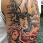 fotó a 108 -as számú katonai tetoválásról - a kép hűvös változata, amely könnyen használható katonai hírszerző denevér átalakítására és alkalmazására