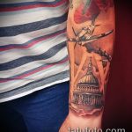 fotó a 163 -as számú katonai tetoválásról - a minta hűvös változata, amely jól használható a haditengerészet tetoválásaként történő átalakítására és alkalmazására