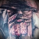 fotó a 400 -as számú katonai tetoválásról - a rajz hűvös változata, amely könnyen használható felülvizsgálathoz és alkalmazáshoz, mint egy denevér katonai tetoválás képe