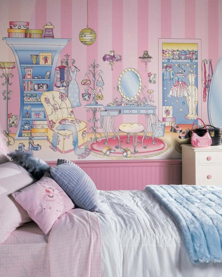 Hradný rozprávkový hrdina pruhy múru