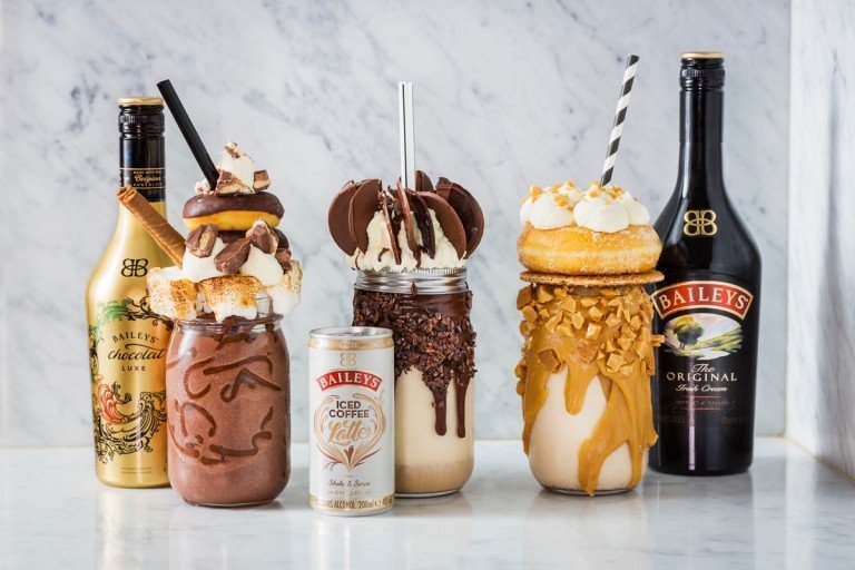 Baileys Freakshake Recept Baileys Iced Coffee Donut Dezert Summer