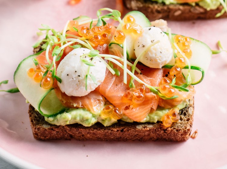 recepty na francúzsky toast losos pošírované prepeličie vajíčko