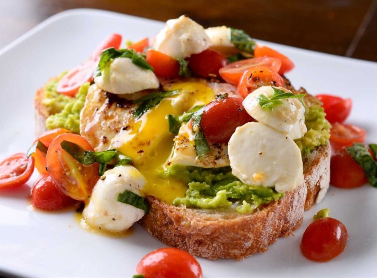 recepty na francúzsky toast cherry paradajky mozzarella