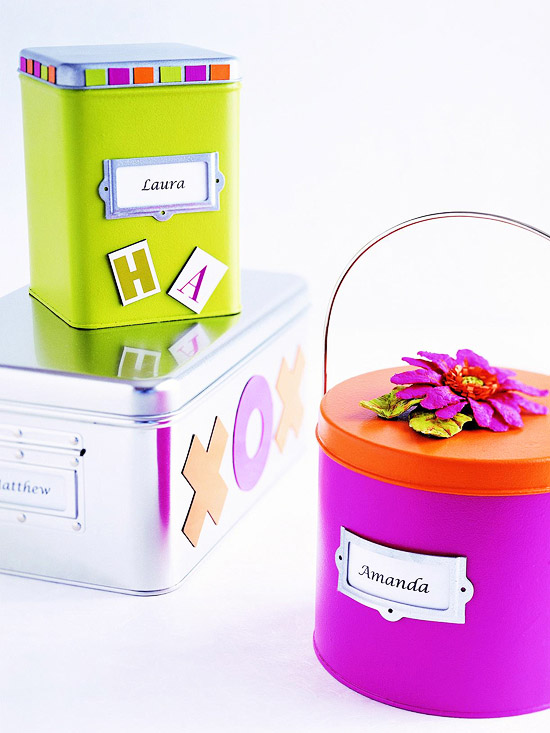 Veľkonočné koše darčeky na výrobu plechovky